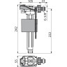 Впускной механизм ALCAPLAST A150P-3/8
